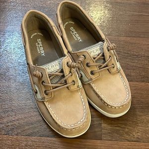 Girl’ Sperry Shoresider Boat Shoe Size 4M